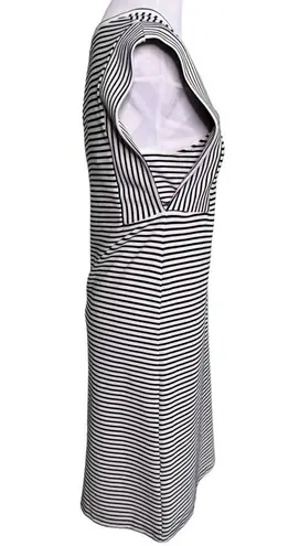 Derek Lam Collective Striped V-Neck Dress Size EU46 / US10