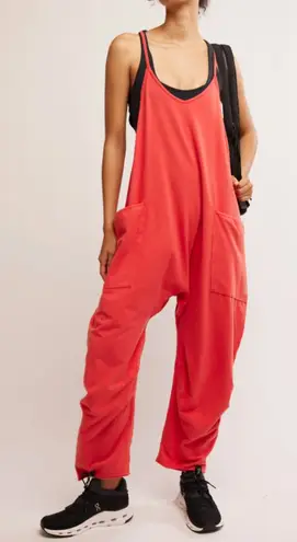 NWT Free People Movement Hot Shot Onesie | Size: Large Red