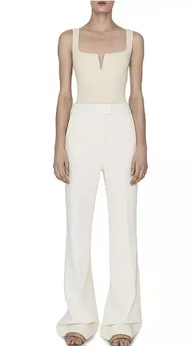 Galvan London Tailored Suit Trousers in Ivory/Cream, NWT, Size 4
