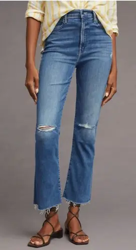 MOTHER Denim The Hustler Ankle Fray in Can’t Stop Staring Size 27