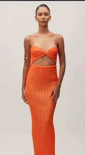 Baobab Jayne Maxi Dress Orange