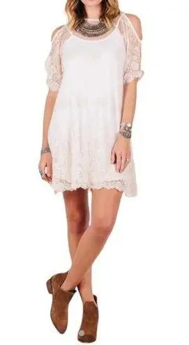 Raga NEW Womens Sheer Mini T-Shirt Dress Coverup Size Large