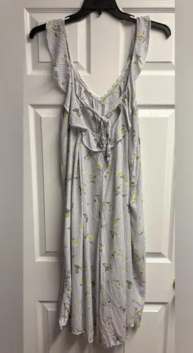 Anthropologie Floreat Ruffled Floral jumpsuit Size Medium