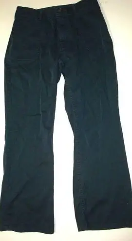 prAna New NWT Womens 12 Pants Sancho Slim Organic Dark Sky Blue Hike Climb Walk