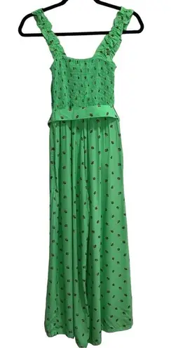 Faithfull the Brand NEW NWT Dolores Wide Leg Jumpsuit In Bisset Floral Spearmint