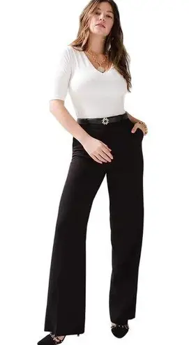 White House | Black Market  Flare Leg High Rise Dress Pant Trousers Women’s Size 8