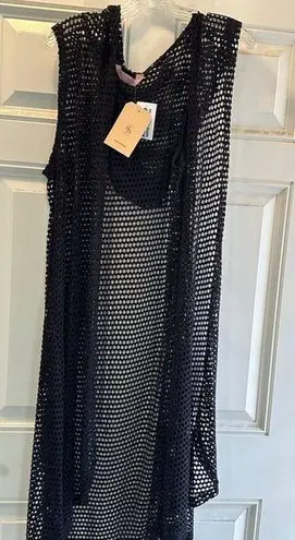 SJS hooded, women's mesh, open