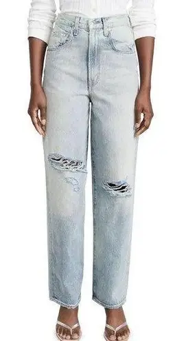 Edwin Kayla light wash jeans wide leg size 25