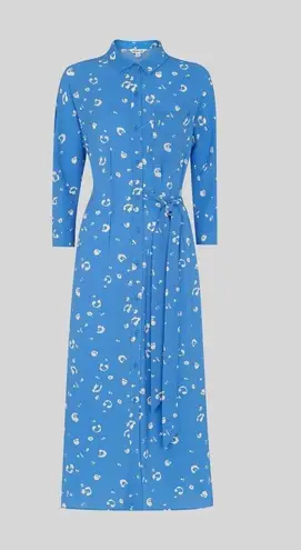 Whistles Watercolour Animal Dress Size 14