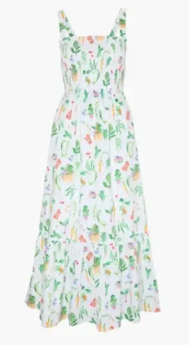 NWT Hill House The Anjuli in Farmer's Market Vegetable Cotton Maxi Dress XXL