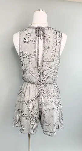 Lizard Thicket Bandana Romper