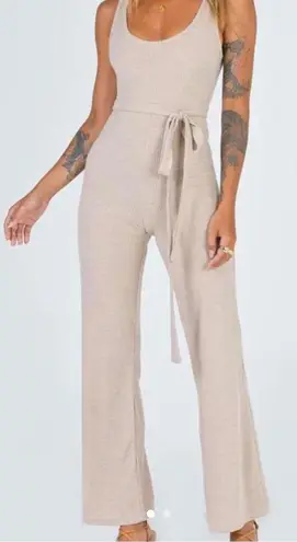 Princess Polly Tan Jumpsuit