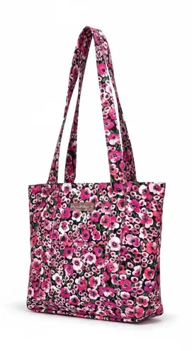 The Bumble Collection Tote in Peony Paradise Pink