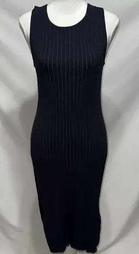 Rag and Bone  Black Sleeveless Midi Dress - Image 1