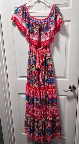 Jealous Tomato Maxi  Dress Size Small