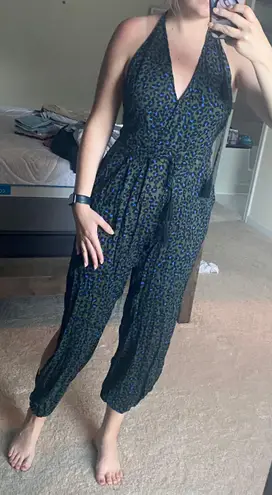 These Three Boutique Cheetah Print Jumpsuit