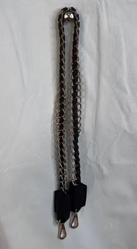 Hobo Shoulder Bag Cosmetic Zipper Split Front Slouchy Extra Accent Straps Gray