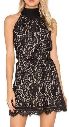 Joie NWT  x Revolve Cyndi Lace Dress in Caviar - Size M