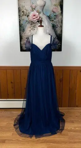 Alfred Angelo Elegant New Navy Blue Mother of the Bride/Bridesmaid Gown!
