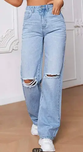 ASOS Light Wash Mom Jean