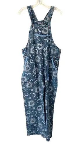 Rising International SunMoon Blue Cotton Overalls size small