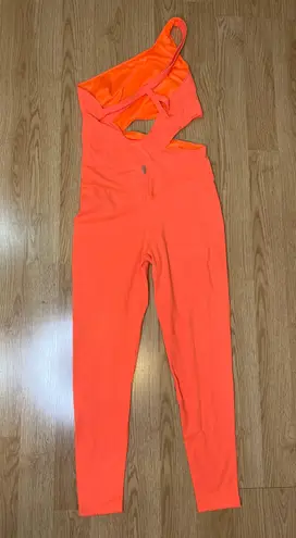 Free People Movement Transcend Limits Onesie Bodysuit Jumpsuit Coral