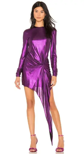 Torn By Ronny Kobo Hadassah Dress in Fuchsia XS