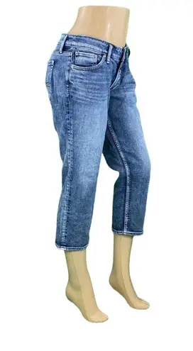 Silver Jeans Suki Medium Wash Capris