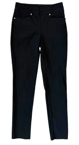 PGA Tour Performance Pull On Golf Pants Dri-Fit Pockets Size Small Black - Image 1