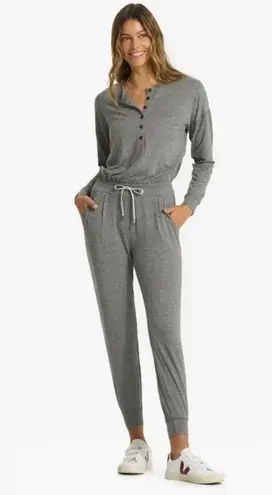 Vuori Lux Henley Jumpsuit Long Sleeve