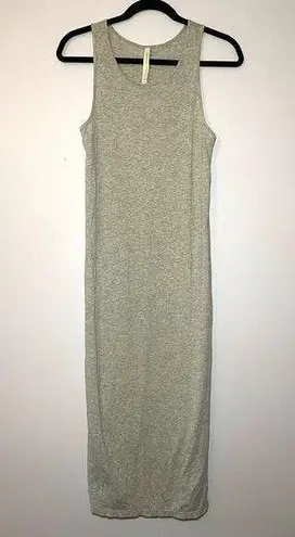 Babaton Aritzia The Group Women's size XS Gray Sleeveless Evelina Maxi Dress