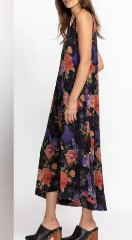 Johnny Was BOSSA NOVA V‑NECK MAXI DRESS XS