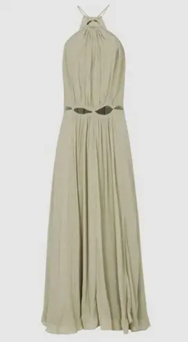 Reiss ππ Marta Resortwear Midi Dress ~ Khaki US 10 NWT