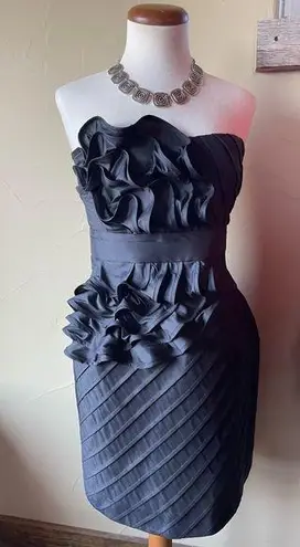 Phoebe Couture Beautiful Black Silk Dress