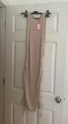 Edikted Side Drawstring Mini Dress