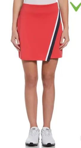 Callaway Women's TrueSculpt™ Wrap Golf Skort Size XL Geranium Pink Cooling