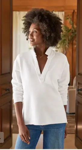 Frank & Eileen PATRICK Popover Henley Fleece Pullover