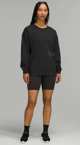 Lululemon Perfectly Oversized Crew *Graphic Black 6