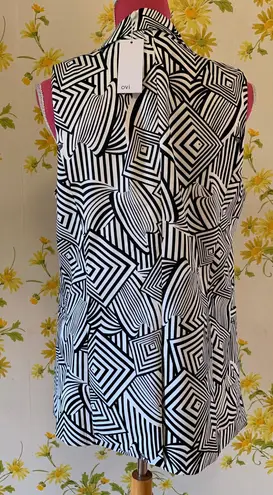sleeveless blazer Long Line Vest size L Size L