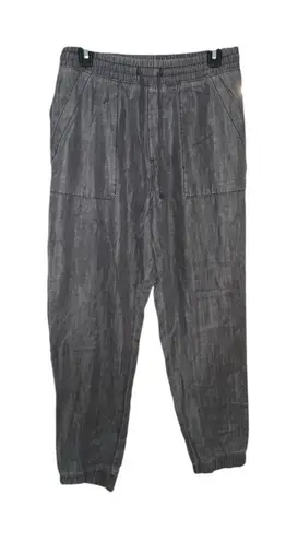 Falls Creek NWT Gray Lyocell Cotton Jogger Pants Elastic Waist Pockets Women’s S