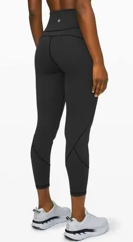 Lululemon In Movement Tight 25" *Everlux - Black - 4