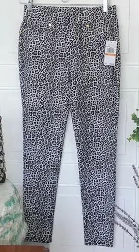 Michael Kors Michael‎ Kors pants NEW pull on stretch Leopard Small - Image 1