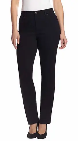 Gloria Vanderbilt NWT Amanda The Original Slimming Jean Black Tapered Leg, 12 - Image 1