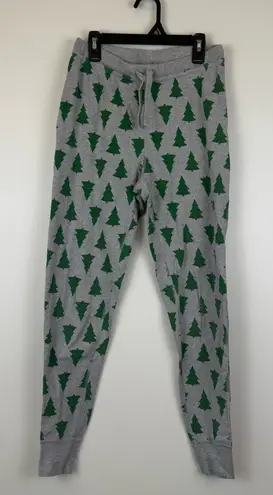 Hanna Andersson Women's Long John Pajama Pant Tannenbaum Size Small 44403 Gray