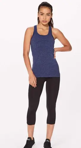 Lululemon  Swiftly Tech Racerback in Physic / Black 4 Running Training tank top