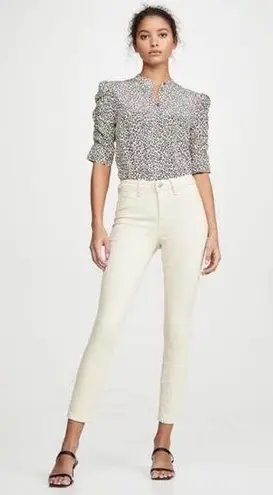 L'Agence L’Agence Margot High Rise Skinny Jeans in Granite Cream Size 27