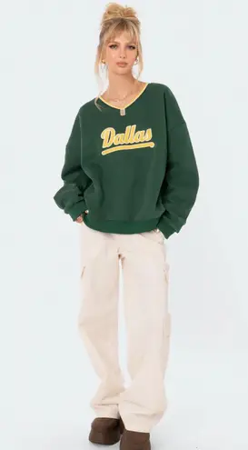 Edikted Green Sweatshirt