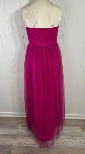 Chelsea28 Strapless Tulle Gown in Purple Orchid at Nordstrom NWOT Size M