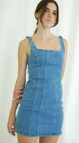 Soho Shop  Denim Dress