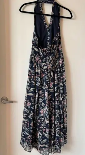 Gal Meets Glam Siena Floral Maxi Dress with Pockets Size 6 Petite